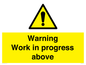 WC5790: Warning Work in progress above