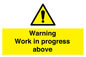 WC5790: Warning Work in progress above