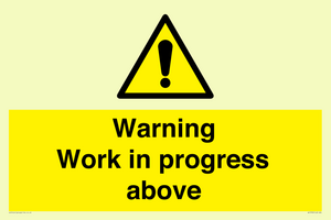 WC5790: Warning Work in progress above