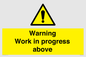 WC5790: Warning Work in progress above