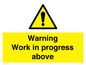 WC5790: Warning Work in progress above
