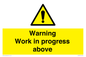 WC5790: Warning Work in progress above