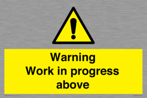 WC5790: Warning Work in progress above