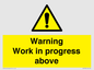 WC5790: Warning Work in progress above