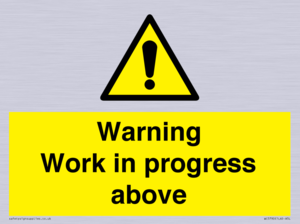 WC5790: Warning Work in progress above