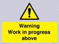 WC5790: Warning Work in progress above