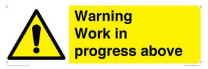 WC5790: Warning Work in progress above