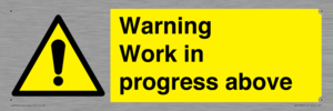 WC5790: Warning Work in progress above