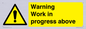WC5790: Warning Work in progress above