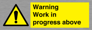 WC5790: Warning Work in progress above