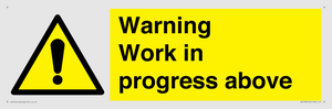 WC5790: Warning Work in progress above