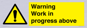 WC5790: Warning Work in progress above