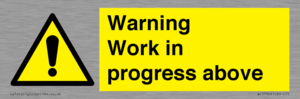 WC5790: Warning Work in progress above