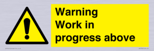 WC5790: Warning Work in progress above