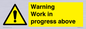 WC5790: Warning Work in progress above