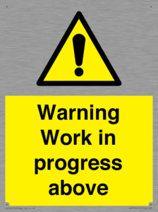 WC5790: Warning Work in progress above