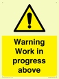 WC5790: Warning Work in progress above