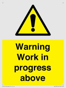 WC5790: Warning Work in progress above