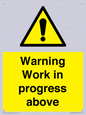 WC5790: Warning Work in progress above