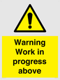 WC5790: Warning Work in progress above
