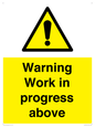 WC5790: Warning Work in progress above
