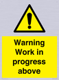 WC5790: Warning Work in progress above