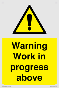 WC5790: Warning Work in progress above