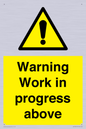 WC5790: Warning Work in progress above