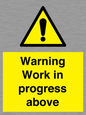WC5790: Warning Work in progress above
