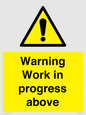 WC5790: Warning Work in progress above