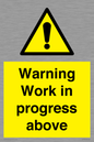 WC5790: Warning Work in progress above