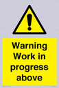 WC5790: Warning Work in progress above