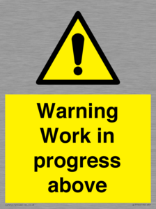 WC5790: Warning Work in progress above