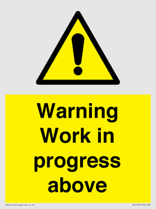 WC5790: Warning Work in progress above