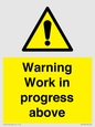 WC5790: Warning Work in progress above
