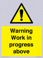 WC5790: Warning Work in progress above