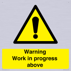 WC5790: Warning Work in progress above