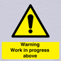 WC5790: Warning Work in progress above