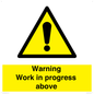 WC5790: Warning Work in progress above