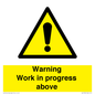 WC5790: Warning Work in progress above