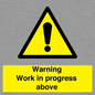 WC5790: Warning Work in progress above