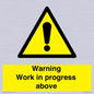 WC5790: Warning Work in progress above