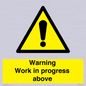 WC5790: Warning Work in progress above