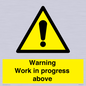 WC5790: Warning Work in progress above