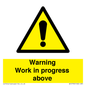 WC5790: Warning Work in progress above