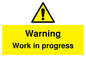 WC5794: Warning Work in progress