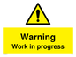 WC5794: Warning Work in progress