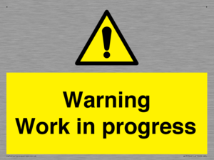 WC5794: Warning Work in progress