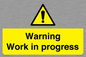 WC5794: Warning Work in progress