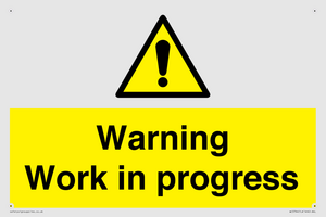 WC5794: Warning Work in progress